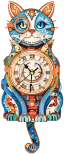 Cat Pendulum Clock